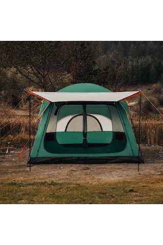 İlkmevsim Keops 8 Kişilik Kamp Çadırı - 420 x 300 x 220 CM Beyaz