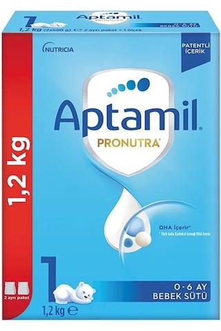 Aptamil 1 Bebek Sütü Maması 1200 G