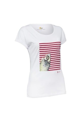 Biggdesign Pistachio Çizgili Kadın T-Shirt