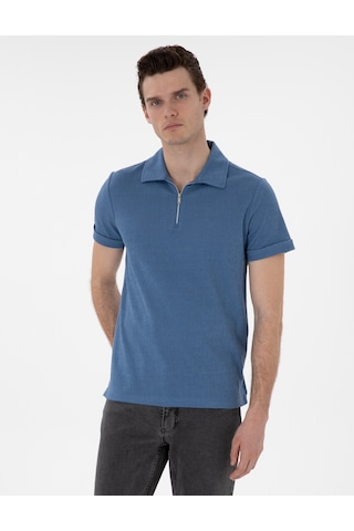 Pierre Cardin Erkek Mavi Tişört 50302586-vr036 Mavi