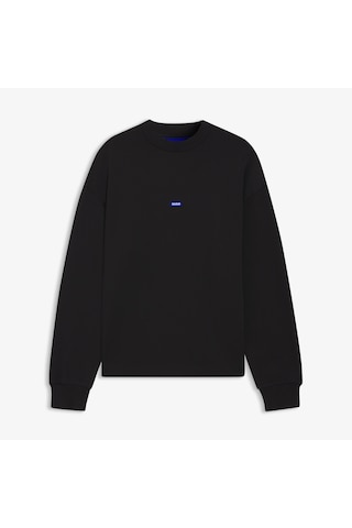 Hugo Boss Nedro Erkek Siyah Sweatshirt 50522359 Siyah
