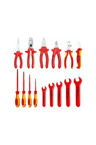 Knıpex 989913 Rulo Alet Çantasi 15 Parçali Rm 989913