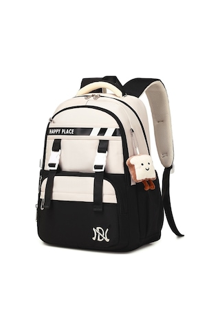 Luminousou Yan Su Sırt Renkli Omuz Laptop Kadınlar İçin Hafif Geçirmez Desenli Çok Çiçek Cepli Çantası Çantası Azaltan Ağrısını 35l - Tf Çok Renkli