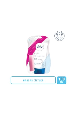Veet Pure Duşta Tüy Dökücü Krem Hassas Ciltler 150 ML