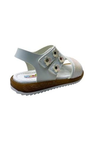 Wendy K-34 Kız Çocuk Günlük Sandalet Beyaz