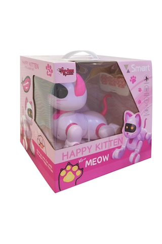 Oyuncak Uzaktan Kumandalı Sesli Işıklı Akıllı Robot Kedi