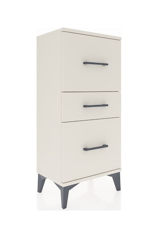 Arges Komodin 3 Çekmeceli 44x30x96 Aytaşı-aytaşı Aytası