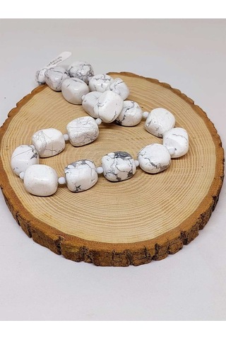 Yasam Tohumu Havlit Taşı Şekilli Yarım Dizi 39830 18 CM Altın