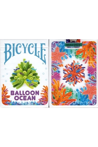 Bicycle Balloon Ocean Oyun Kağıdı Kartı İskambil Kartları Destesi