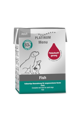 Platinum Balıklı Köpek Yaş Maması 185 G