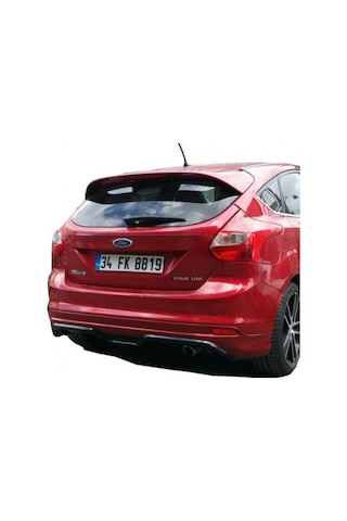 Ford Focus 3 Hb 2012 - 2014 Arka Tampon Eki - Difüzör (Plastik)