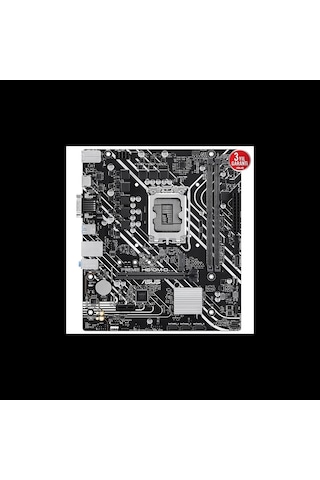Asus Prıme H610m-d, 2xddr5, M.2, D-sub, Hdmı, Rs232 Port, 12-13.14.nesil, Lga1700 Soket, Anakart