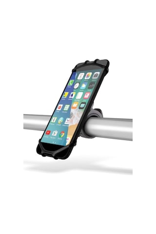 Ttec Kopmaz Silikon Gidon İçin Bisiklet Motosiklet Tutucu Sarsılmaz Düşmez Motosiklet Telefon Tutucu