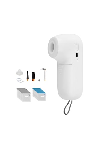 Yaozixa El Zk001 El Tipi Vakum Ve Hava Pompa - Yiyecek Muhafaza & Balon, Top Şişirme - 5 Büyük +5 Küçük Poşetli Kablosuz, 3000mah