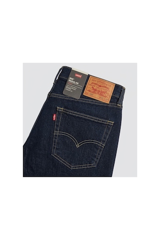 Levi's 505 Regular Fit Likralı Esnek Kumaş Klasik Erkek Jean Pantolon--düz Lacivert-- Koyu Lacivert