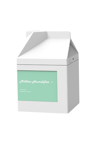 Vkemall Milk Box Şeklinde Ev/ofis Usb Nemlendirici - Ultrasonik Atomizasyon, 30db Sessiz Çalışma, İki Modlu, Kolay Su Ekleme
