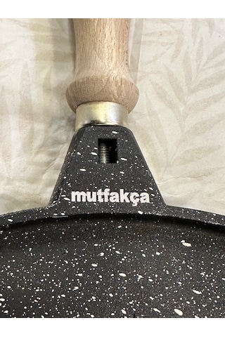 Mutfakça Çiftaraflı Döküm 36 Cm Et Balık Gözleme Tavası