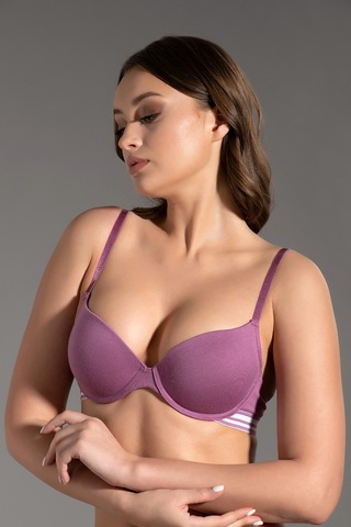 Newbra Penye Push-up Sütyen - Gul Kurusu Gül Kurusu