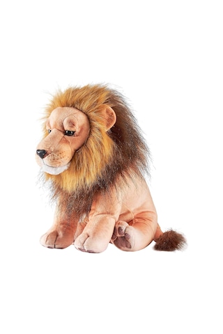 Gerçekçi Peluş Aslan 40 Cm Wıld27553 Sarı