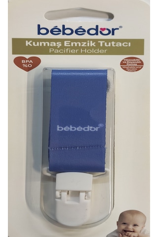 Bebedor Kumaş Emzik Tutacı 7502 Mavi