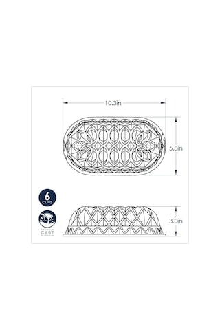 Nordicware Jübile Ekmek Kalıbı Gold