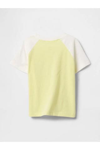 Erkek Bebek Gap Logo T-shirt Sarı-5984 Sarı