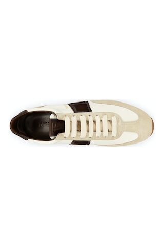 Tom Ford Orford Erkek Sneaker Spor Ayakkabı Bej - Kahverengi