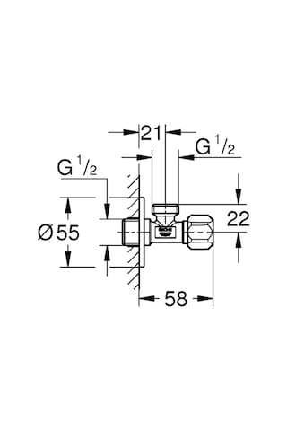 Grohe 1/2" 2202500M Ara Musluk