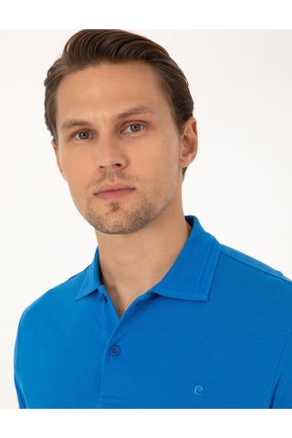 Pierre Cardin Erkek Saks Tişört Basic 50325323-vr045 Saks