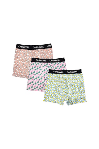 Carnaval Socks Carnaval Fun District Erkek Boxer 3 Lü Set Çoklu