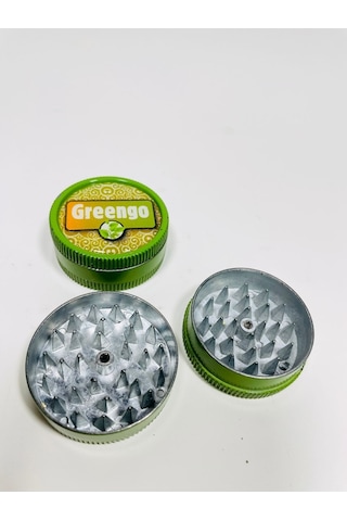 Greengo 2Parça Full Metal Tutun Parçalıyıcı Grinder