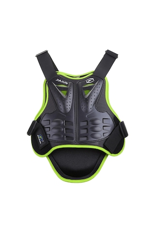 Suntek Dirtbike Green L Için Motosiklet Koruma Yeleği Omurga