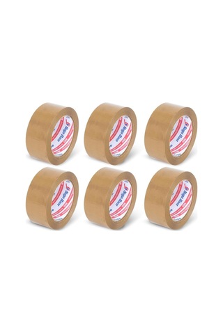 Nuga 45 Mm X 100 Mt Kahve Taba Koli Bandı 24 Adet