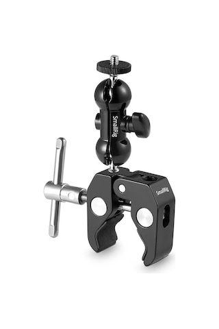 Smallrig 1138b Çift Bilyalı Ve 1/4'' Vidalı Süper Kelepçe