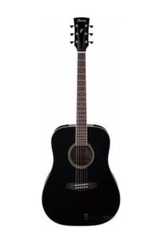 Ibanez Pf15-Bk Siyah Akustik Gitar Kılıf + Askı + Jak Kablo