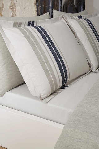 Özdilek Ranforce Çift Kişilik Uyku Seti-marin Line Bej Bej