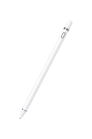 Honor Pad X9 - V9 11'5 İnç Uyumlu Tablet Kalemi Yazım Ve Çizim İçin Kapasitif Tablet Kalemi Beyaz