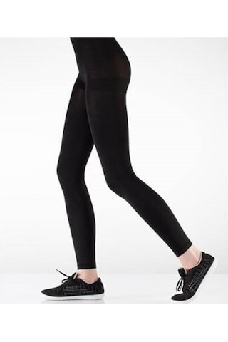 İtaliana Italiana Seamless Pelüş Termal Tayt Markasiyahl Siyah