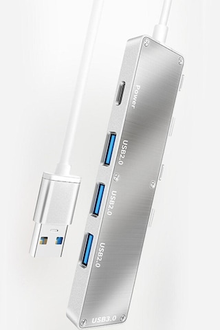Macbook Uyumlu Usb Çoğaltıcı 4 Port 3xusb2.0 / 1xusb3a 1xtype-c P