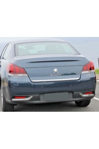 Peugeot 508 Formlu Krom Bagaj Alt Çıta 2010 Üzeri Paslanmaz Çeli