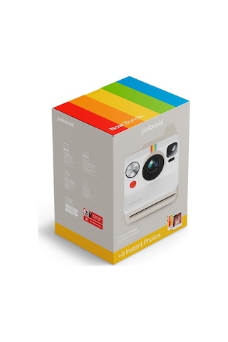 Polaroid Now Gen 3 Fotograf Makinesi + Renkli Film Bundle 8 Film