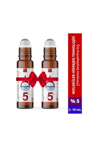 Lugol İyot Çözeltisi %5 Roll-On 2 x 10 ML