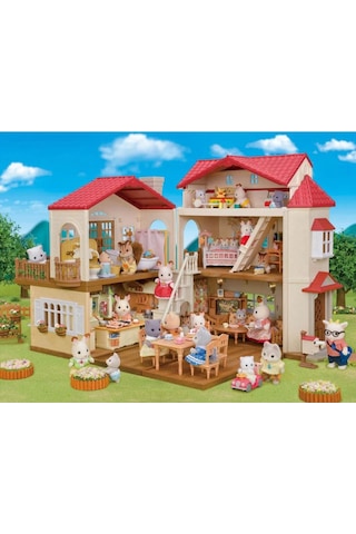 Sylvanian Families Işıklı Şehir Evi Gizli Oyun Odalı 5708