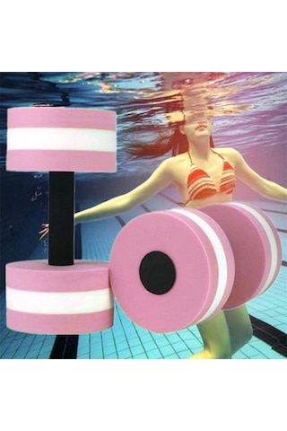 Ximistore9 Havuz Egzersizi İçin 2 Adet Köpük Dambıl - Su Altı Direncı Antremanı, Üst Vücut Ve Karın Geliştirme Aleti