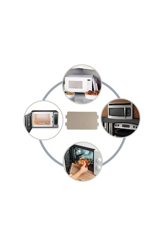 Vestel, Regal Mikrodalga Fırın İle Uyumlu Yansıtıcı Mika Levha, 3'lü Paket