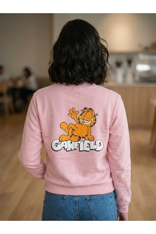 Ela Kız Çocuk Karakter Kız Çocuk Mevsimlik Sweatshirt Açık Pembe