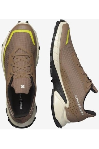 Salomon Alphacross 5 Erkek Koşu Ayakkabı - Kahverengi