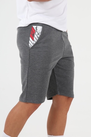 Diadora Forli Double Face Şort Antrasit Gri