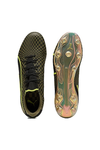 Puma Kıng Ultımate Porsche Fg/ag Erkek Çim Zemin Kramponu 10848401 Çok Renkli Siyah