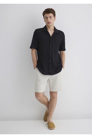 Mavi - Siyah Gömlek 0211598-71379 Siyah